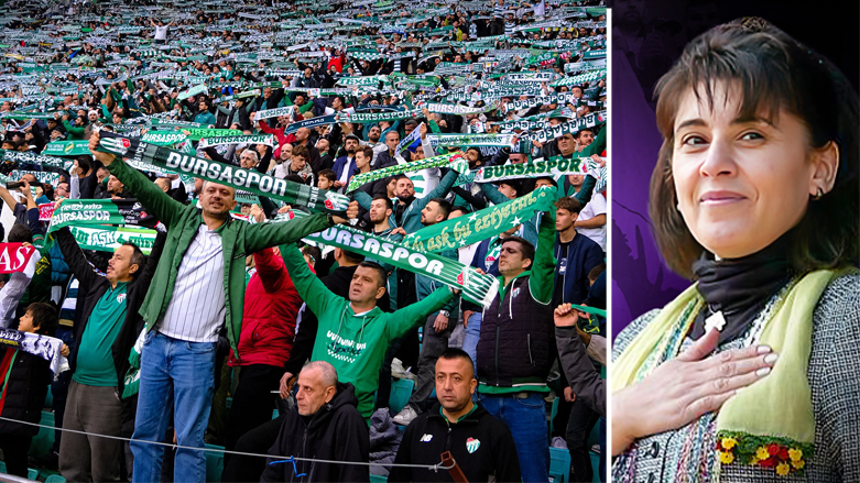 دروشمی هاندەرانی یانەی بورساسپۆری توركیا لە دژی خانمە سیاسەتمەداری كورد  لەیلا زانا