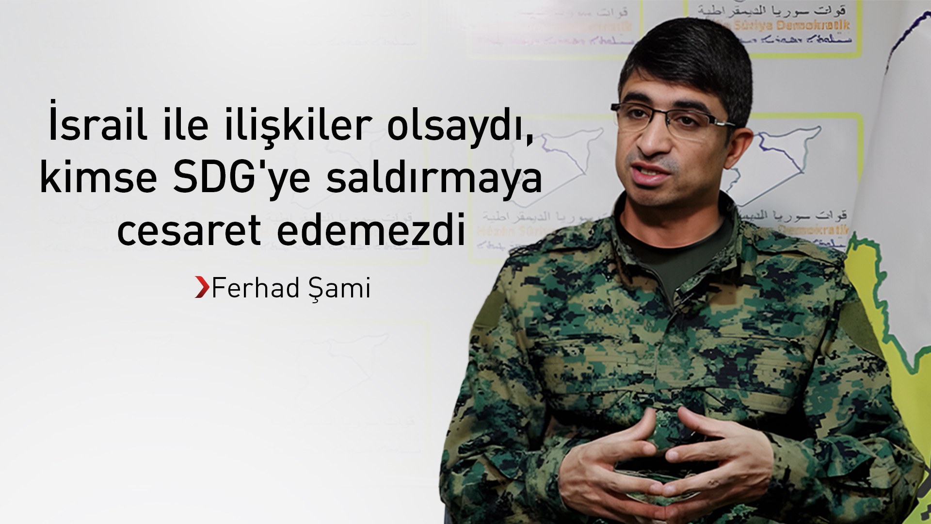 SDG Basın Sorumlusu Ferhad Şami