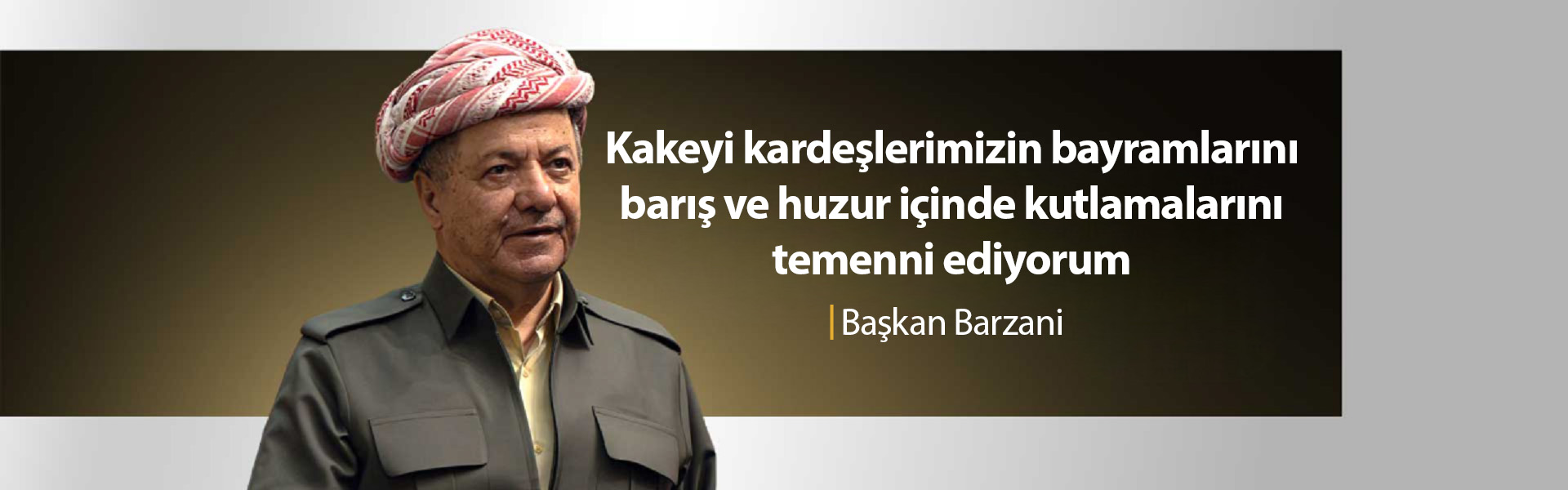 Başkan Barzani, Kakeyi Kürtlerin Qewiltas Bayramını kutladı
