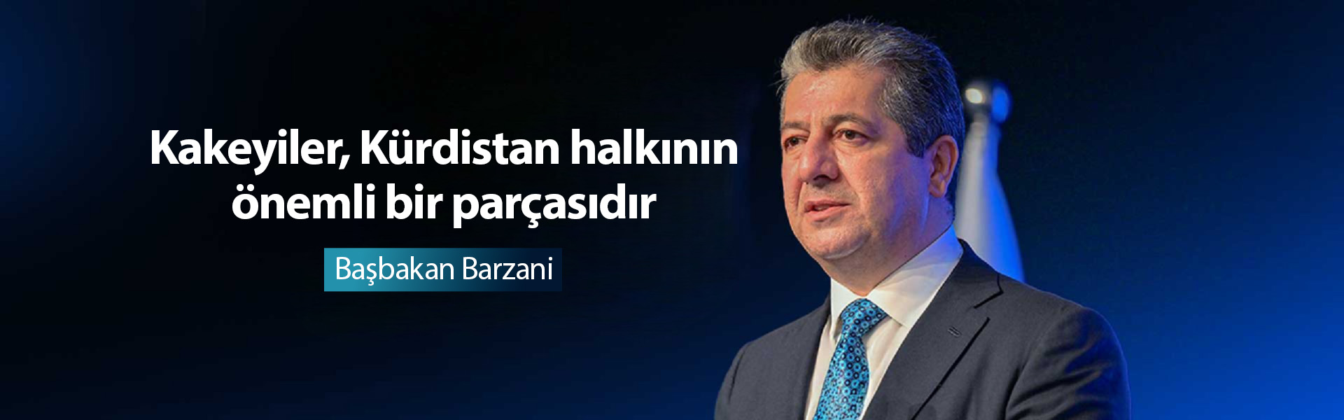 Mesrur Barzani’den Kakeyilere kutlama mesajı