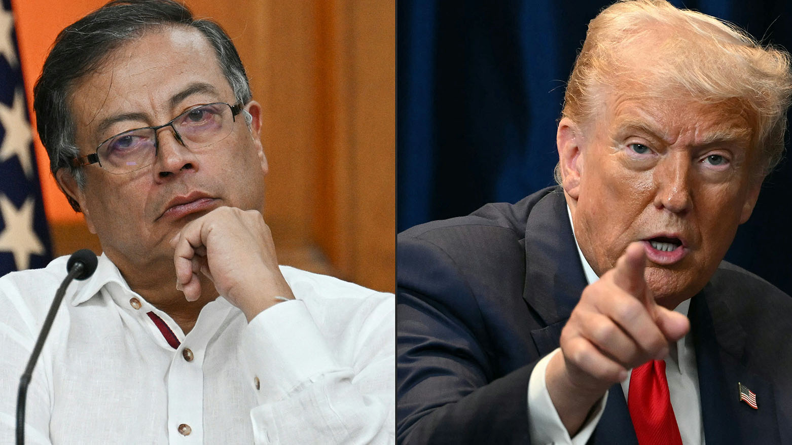 الرئيس الكولومبي يطالب ترامب بالتوقف عن "تشويه سمعته"