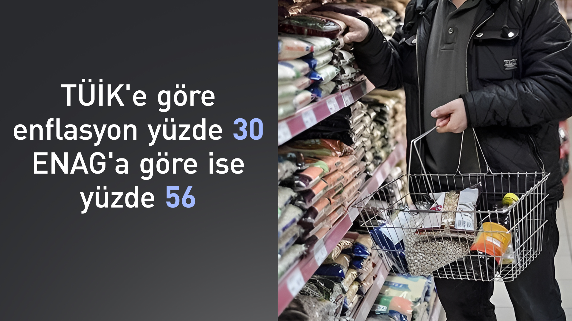 Enflasyon rakamları açıklandı