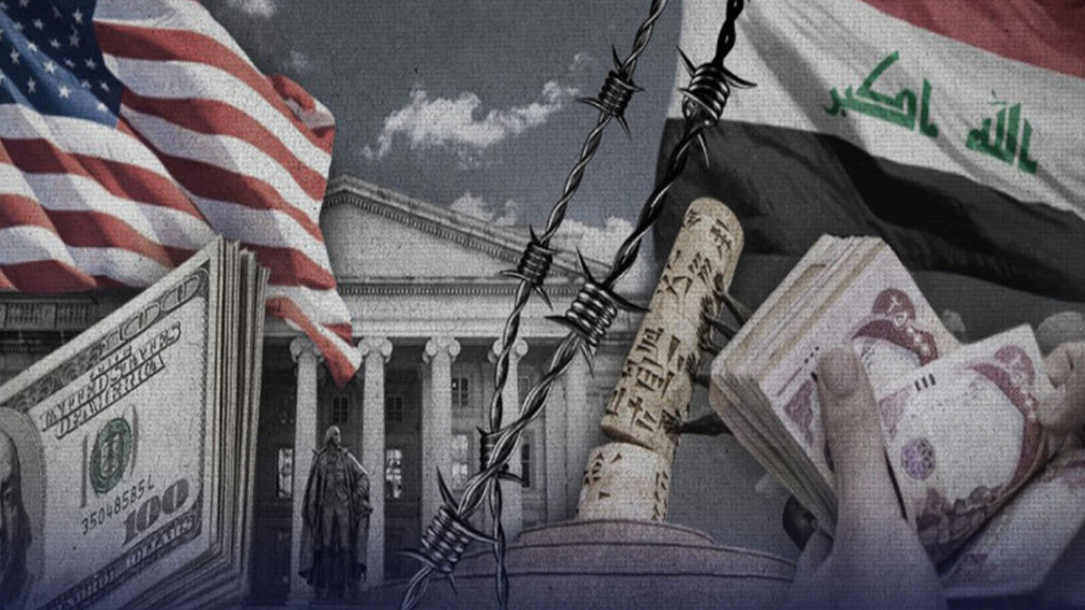 بين سطوة النفوذ وسلاح الدولار.. العراق يواجه اختبار البقاء بين واشنطن وطهران