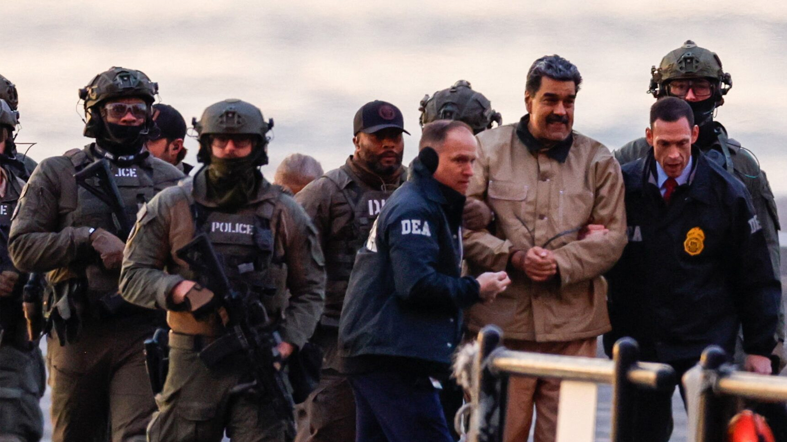 مادورو يغادر محكمة مانهاتن بعد أن دفع ببراءته