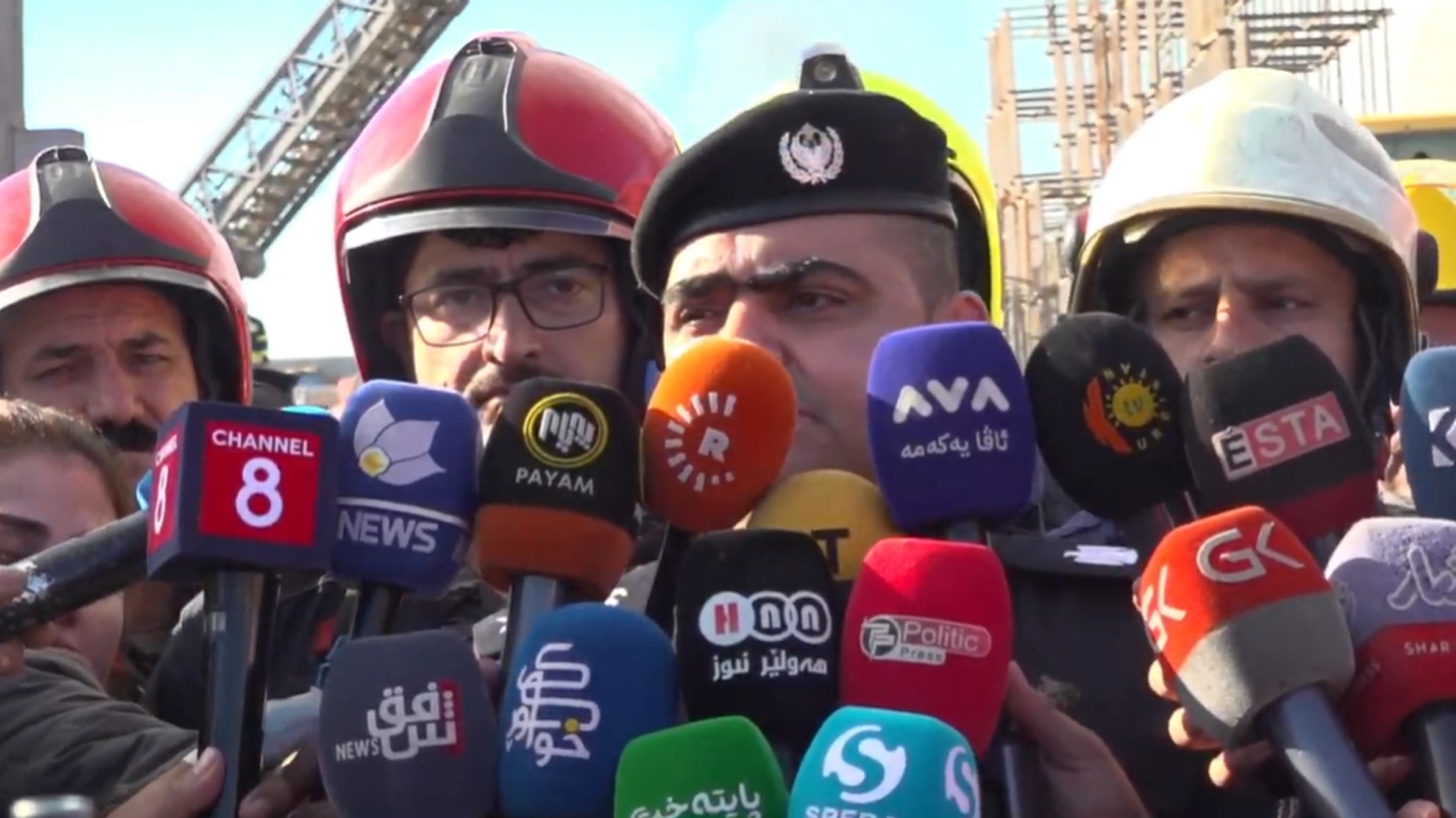 ئاگرەکەی پیرزین بەتەواوی کۆنترۆڵ کرا