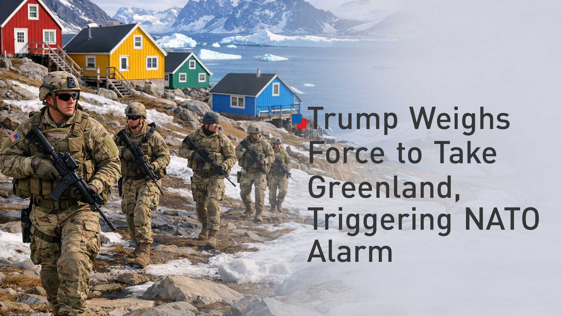 Nuuk, Greenland's capital, a small city on the country's southwest coast. (AFP)