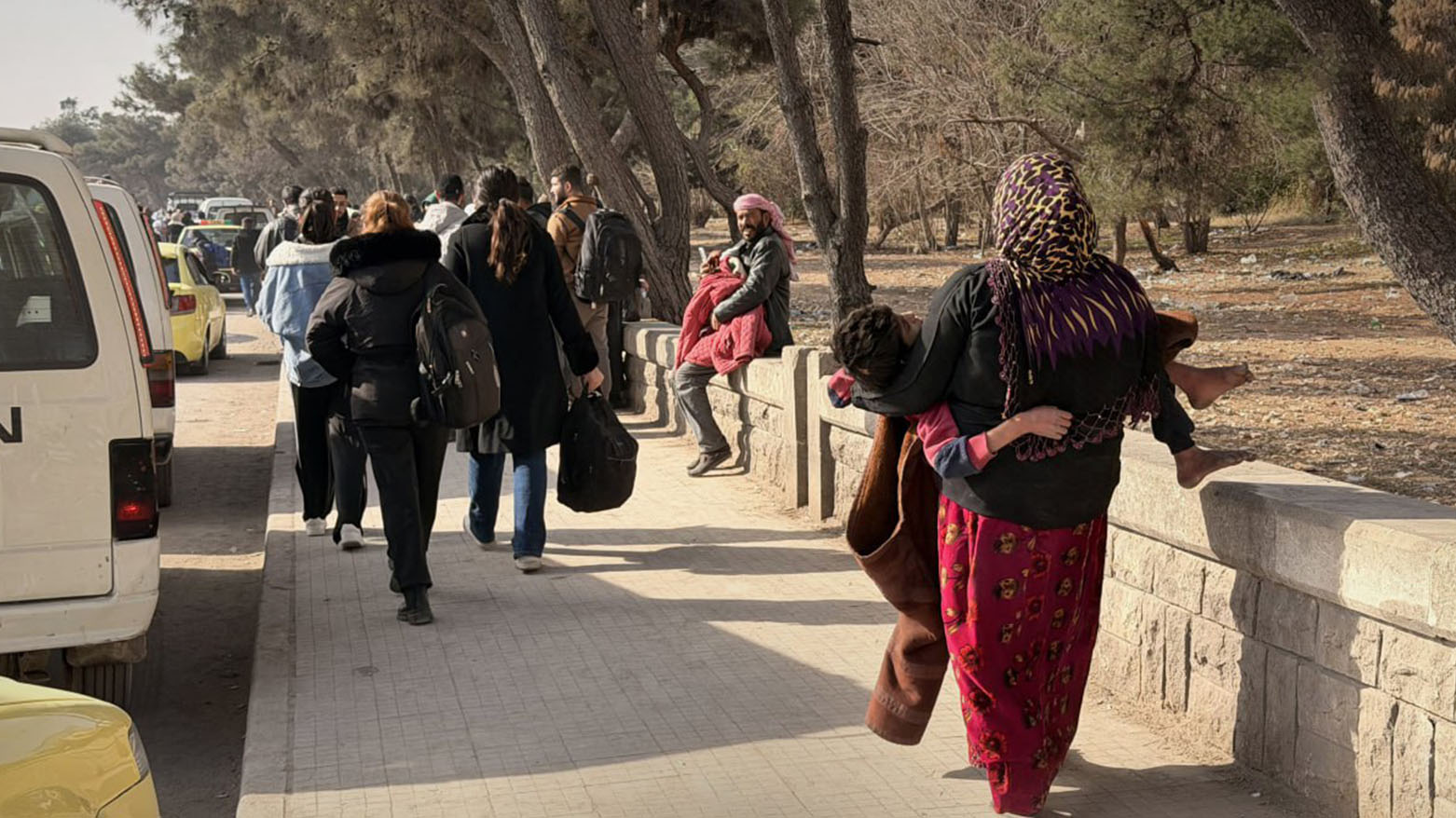 نزوح جماعي لأهالي حيي الشيخ مقصود والأشرفية الكورديين في حلب