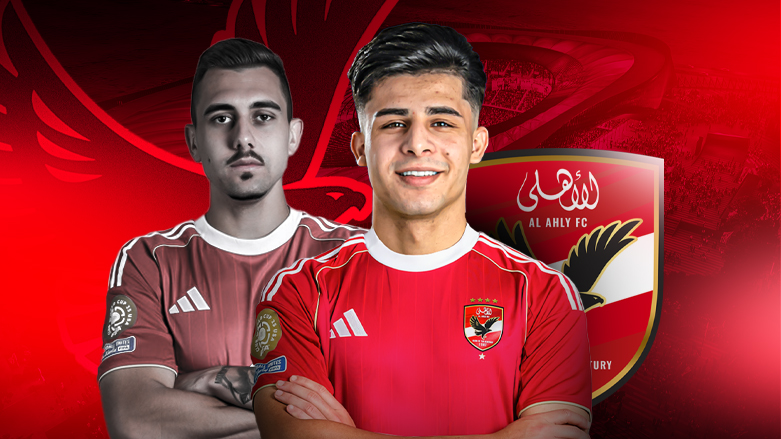 مستەفا قابیل هێرشبەری یانەی هەولێر و نیتس گرادیشار هێرشبەری ئەهلی میسری