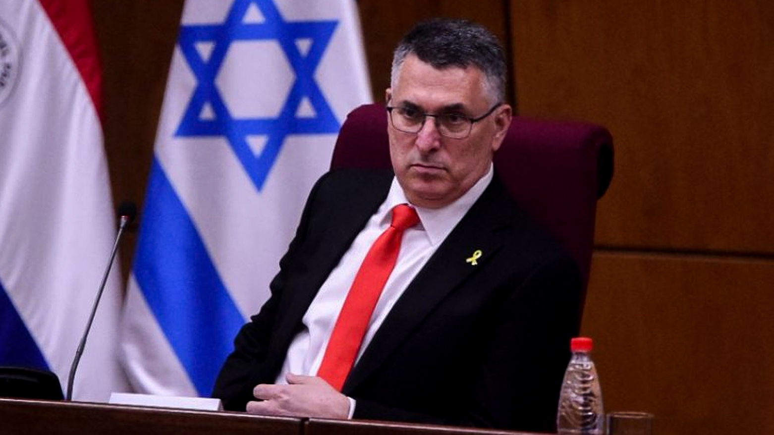 Israeli Foreign Minister Gideon Sa’ar. (AFP)