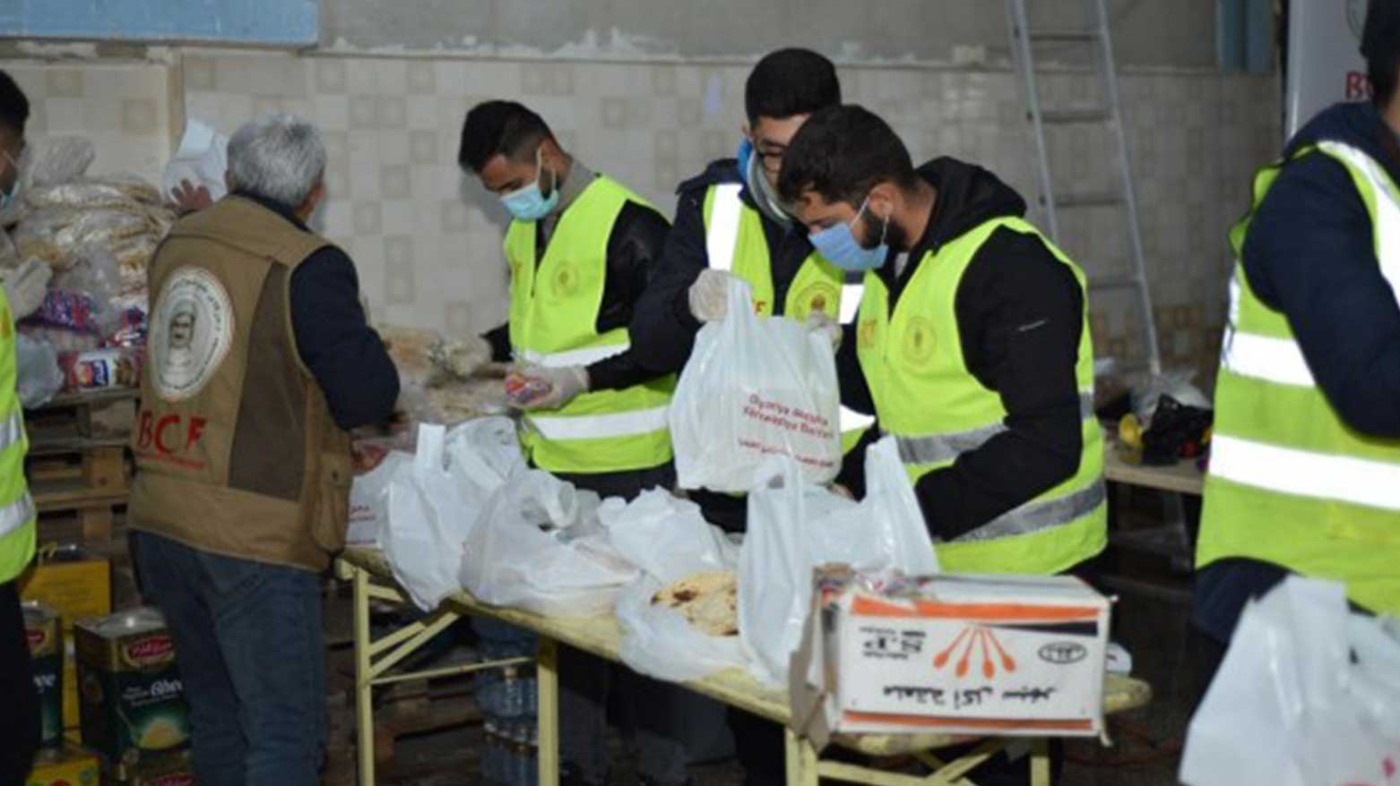 ڕاپۆرتی دەزگای خێرخوازیی بارزانی دەربارەی ئاوارەکانی حەلەب