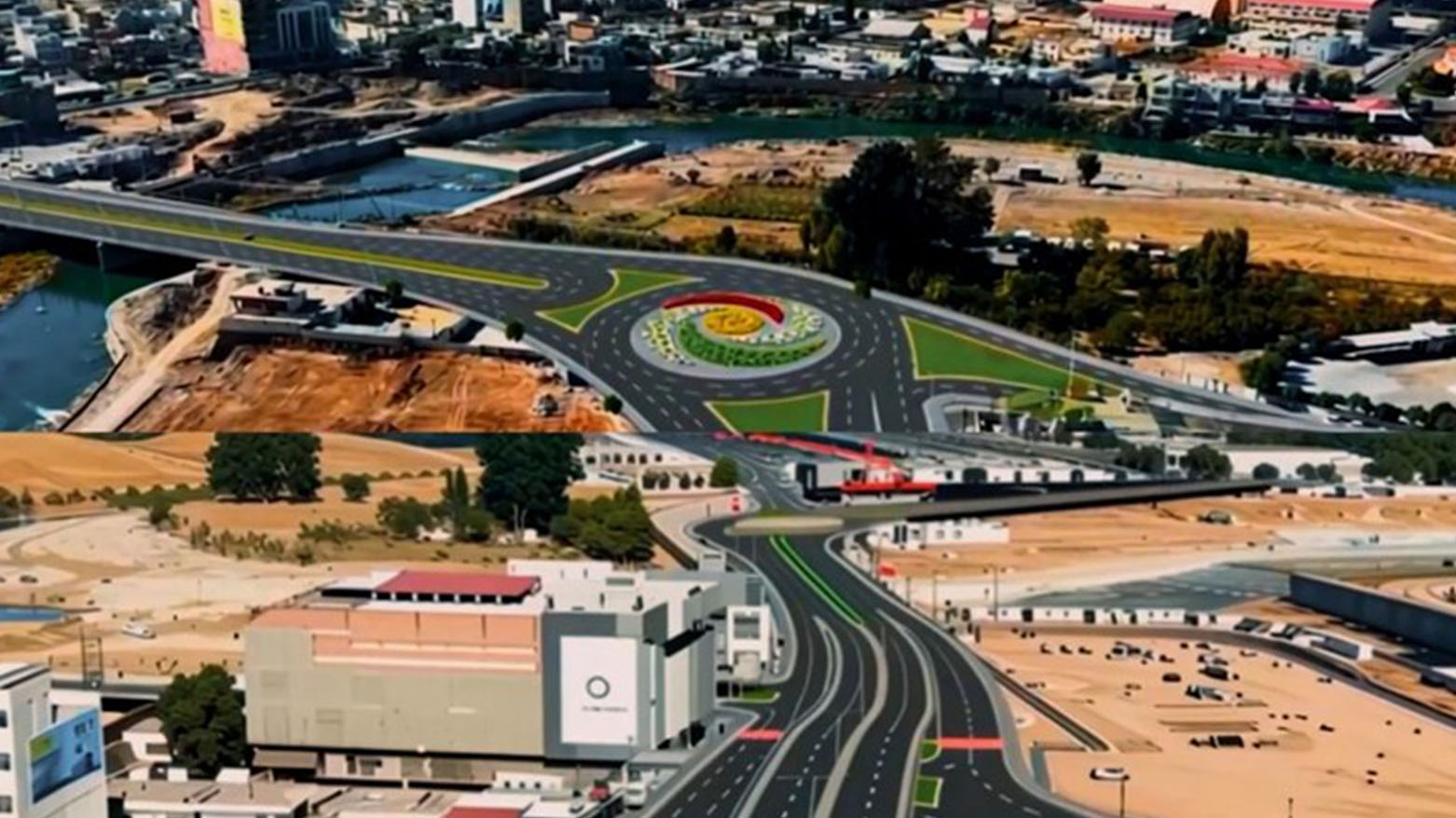 تنفيذ مشروع طريق استراتيجي في زاخو