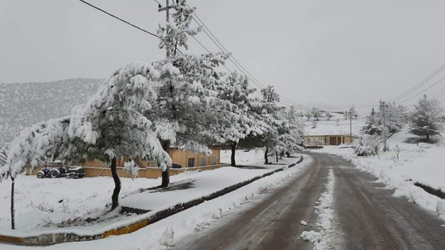 کەشناسیی هەرێم: لەسەنتەری شارەکان بەفر دەبارێت