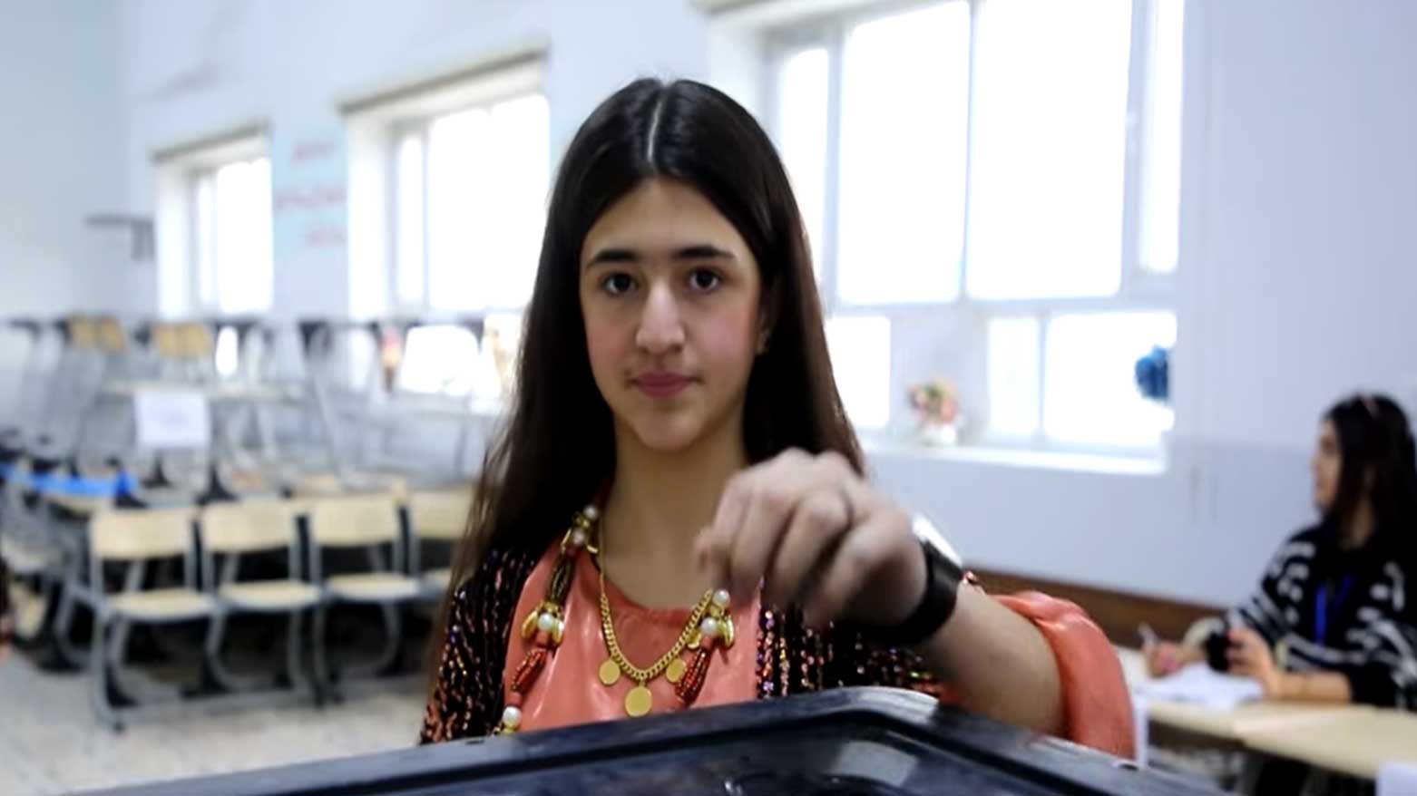 کەرکووک؛ لە قوتابخانەیەکی خوێندنی كوردی قوتابییان نوێنەرانی خۆیان هەڵدەبژێرن