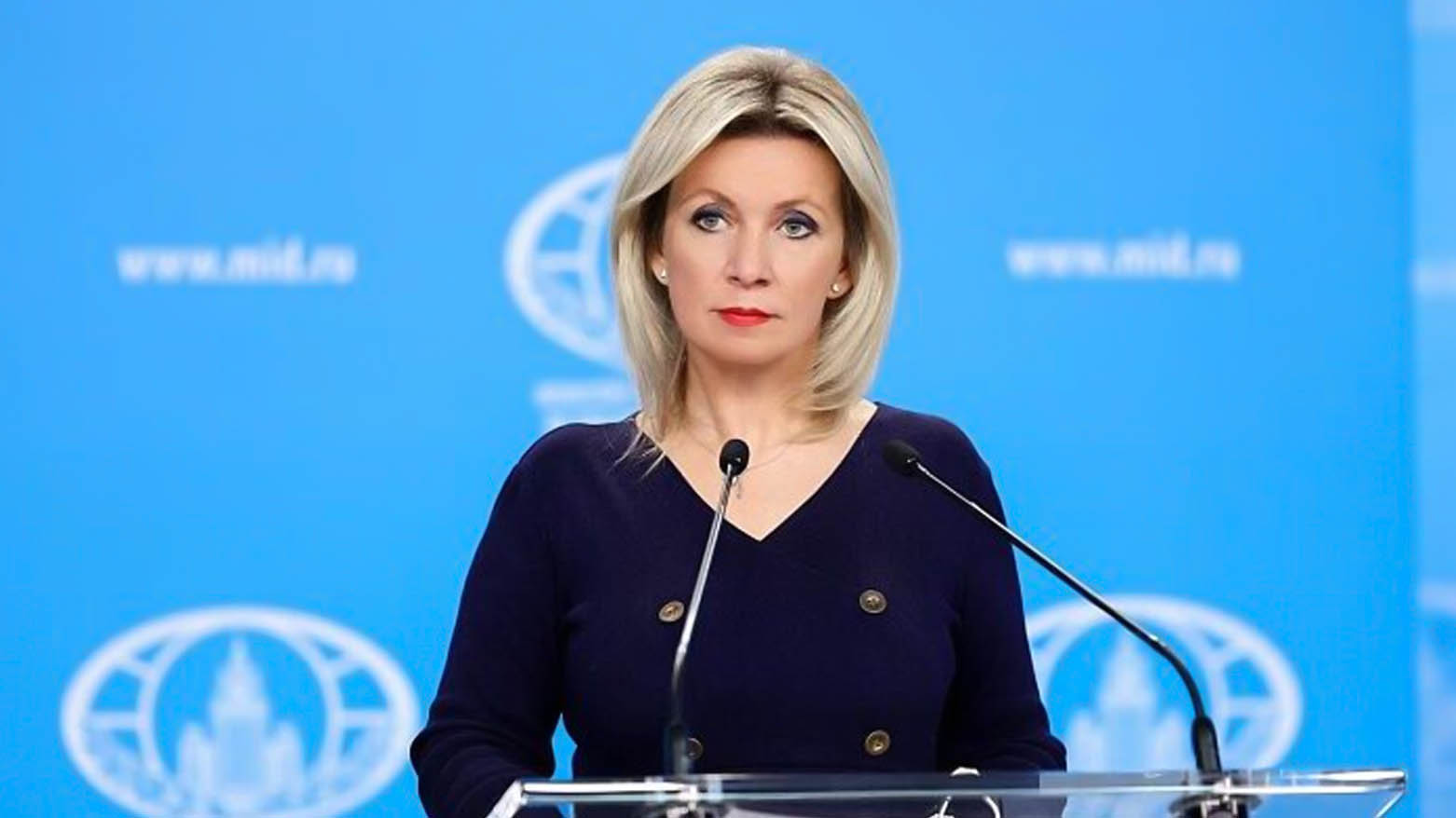 ماریا زاخارۆڤا، گوتەبێژی وەزارەتی دەرەوەی ڕووسیا