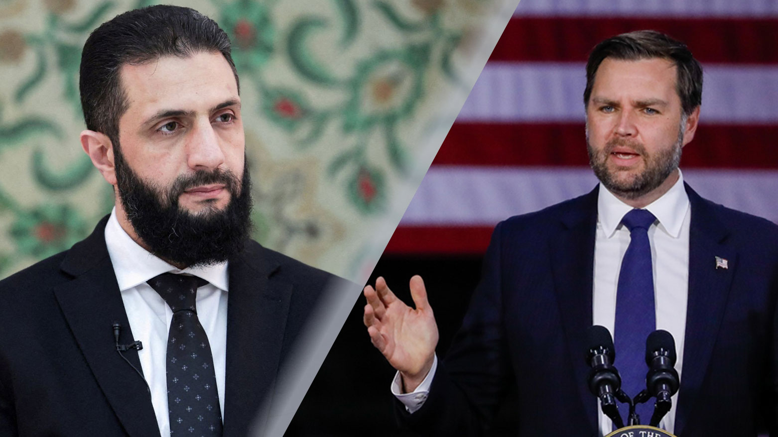 جەی دی ڤانس و ئەحمەد شەرع