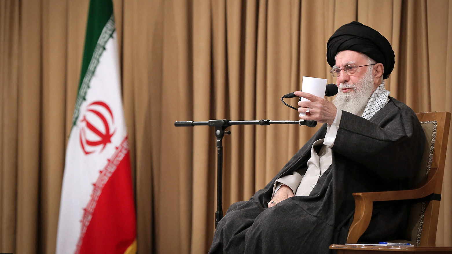 Iran's Supreme Leader Ayatollah Ali Khamenei, Tehran, Sept. 7, 2025. (AFP)