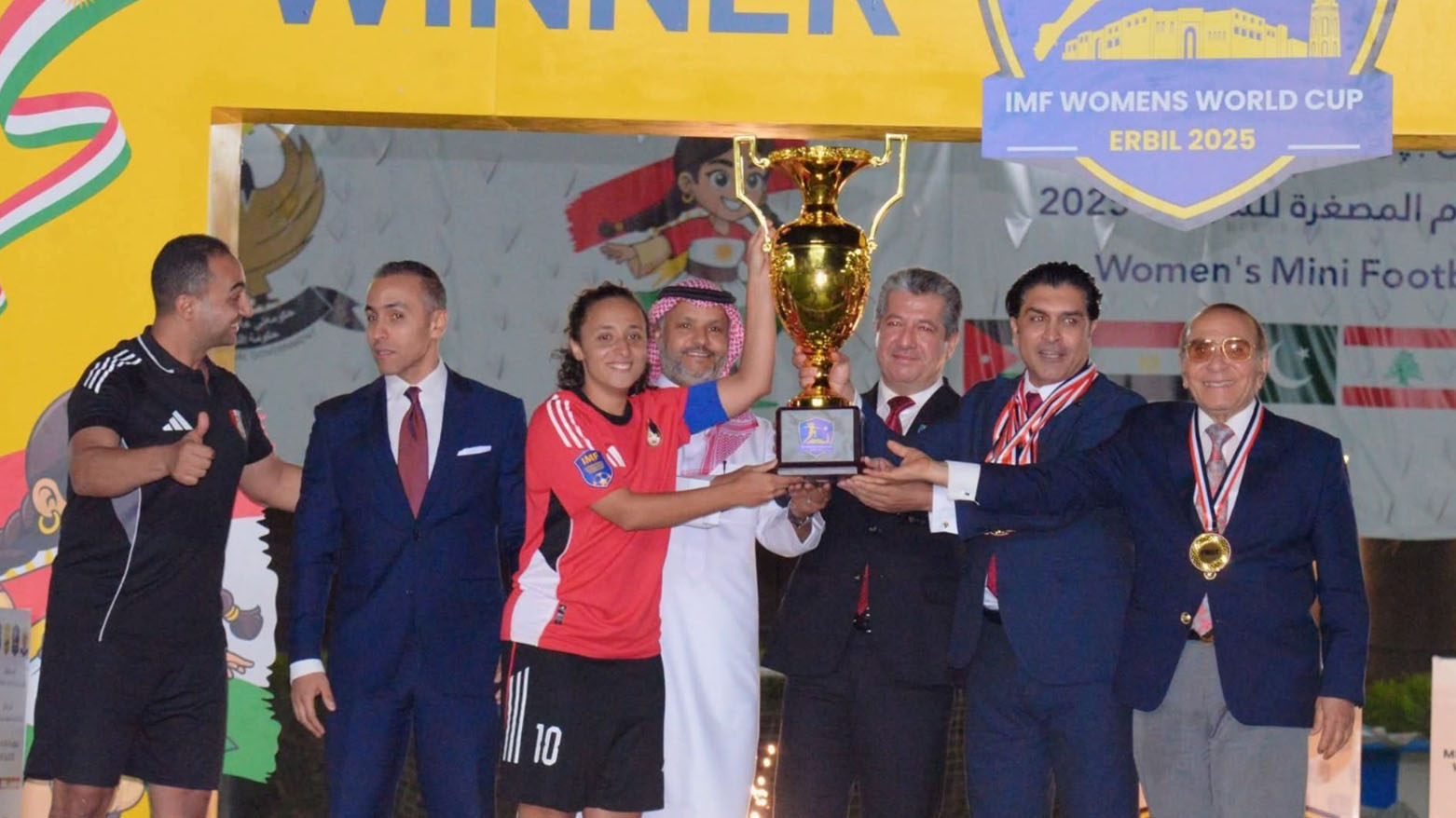 العلاقات الرياضية بين مصر وكوردستان من الملاعب إلى الدبلوماسية الشعبية