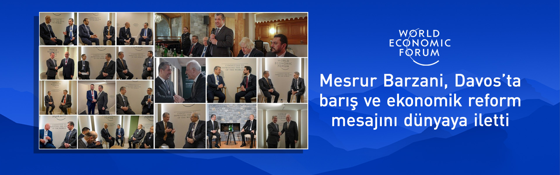 Davos 2026: Başbakan, Kürdistan Bölgesi'nin dünyadaki ekonomik ve diplomatik haritasını güçlendiriyor