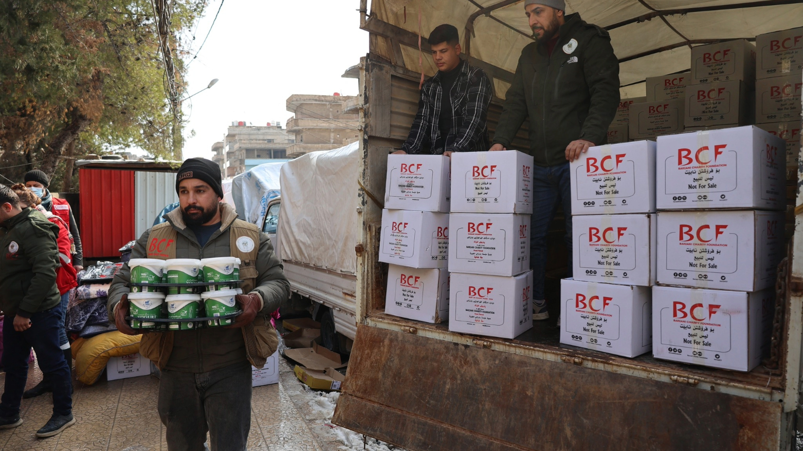 بارزاني الخيرية تعلن أحدث إحصائيات مساعداتها لغرب كوردستان 