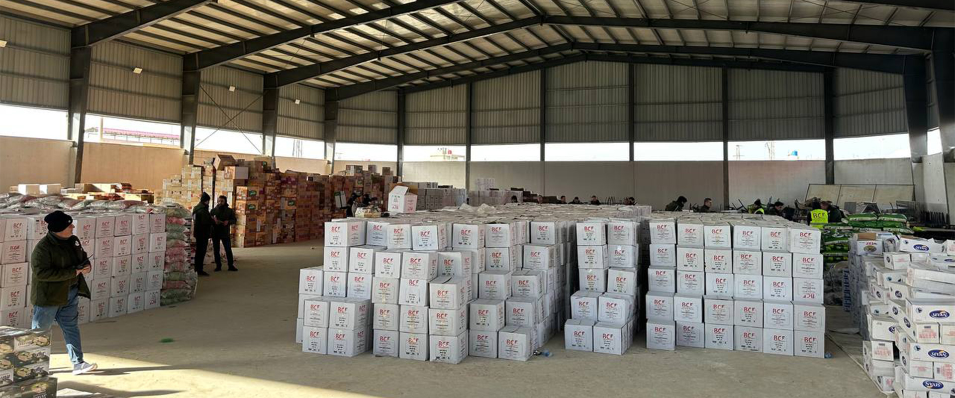 165 barhilgirên alîkariyê yên BCF’ê gihîştin Rojavayê Kurdistanê