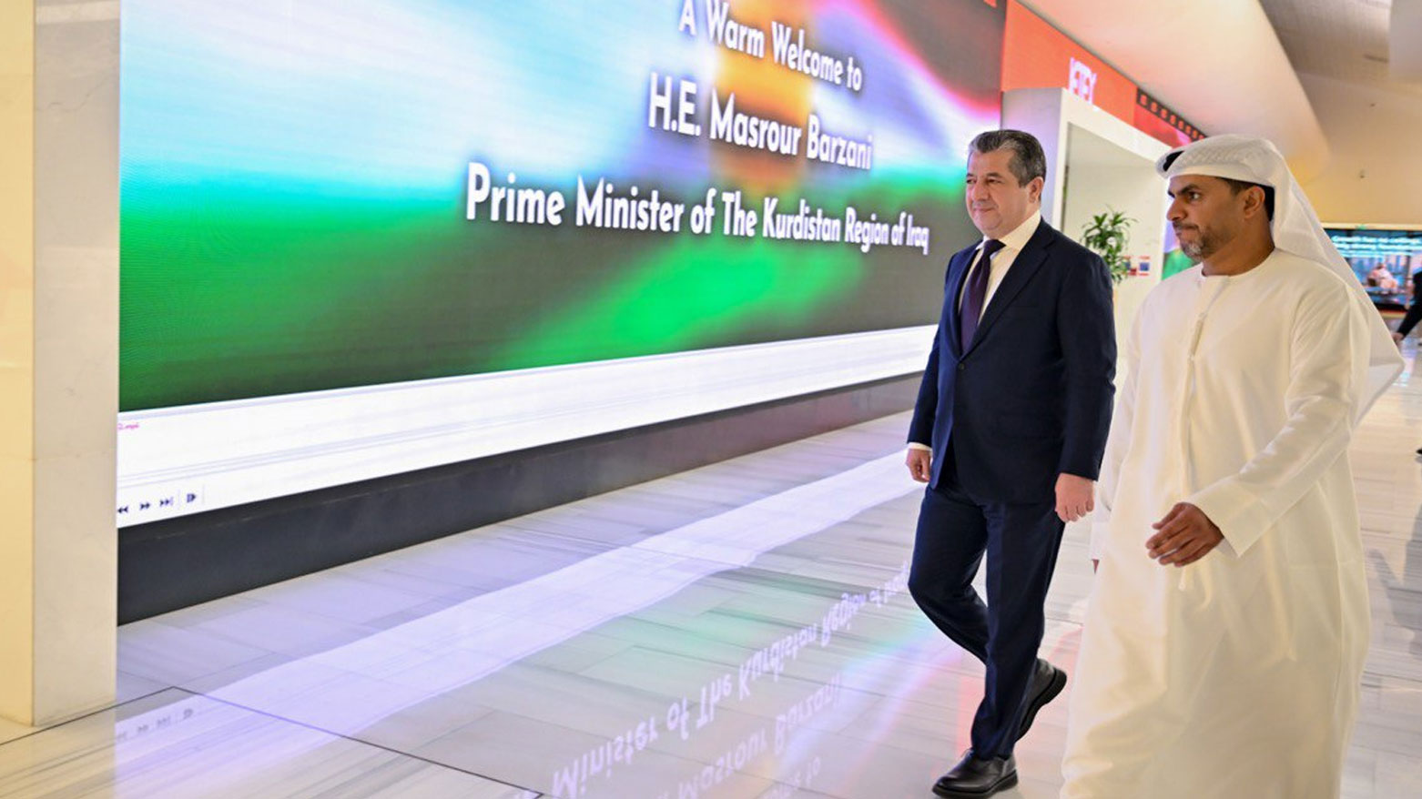 مسرور بارزاني يقود حضور كوردستان في القمة العالمية للحكومات وصناعة التحولات العالمية
