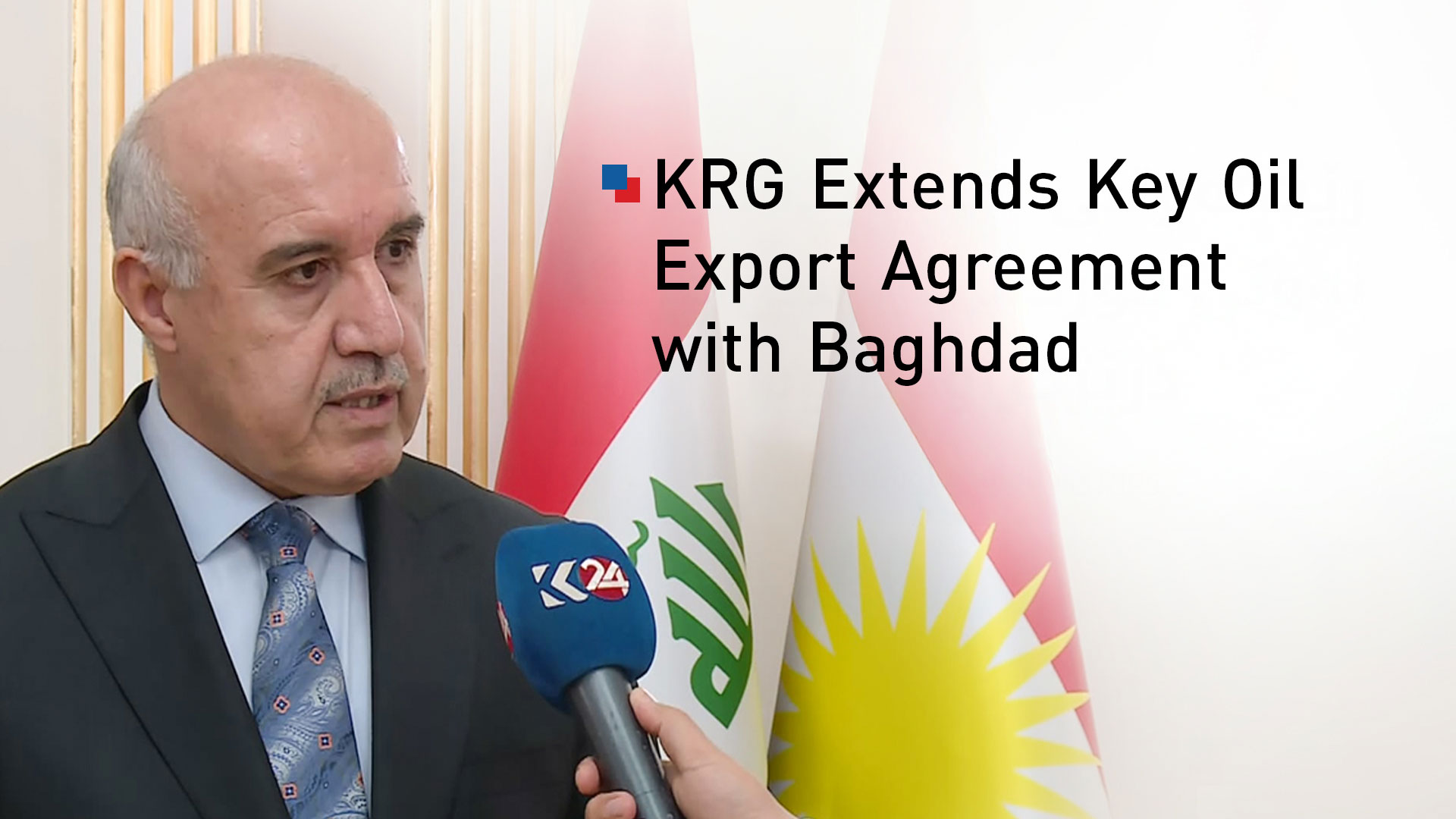 Kamal Mohammed Saleh, Acting Minister of Natural Resources of the Kurdistan Regional Government. (Graphic: Kurdistan24)