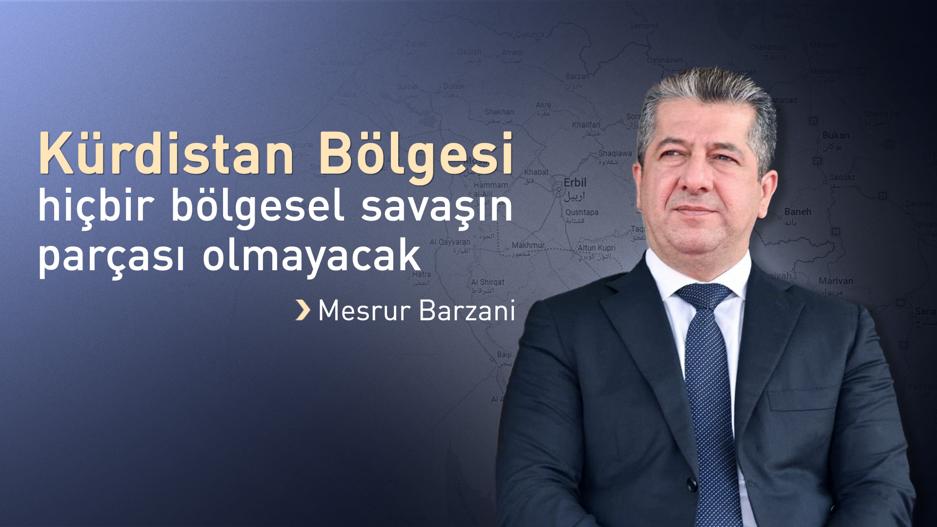 Mesrur Barzani: Suriye'nin yeni anayasasında Kürtlerin hakları güvence altına alınmalı