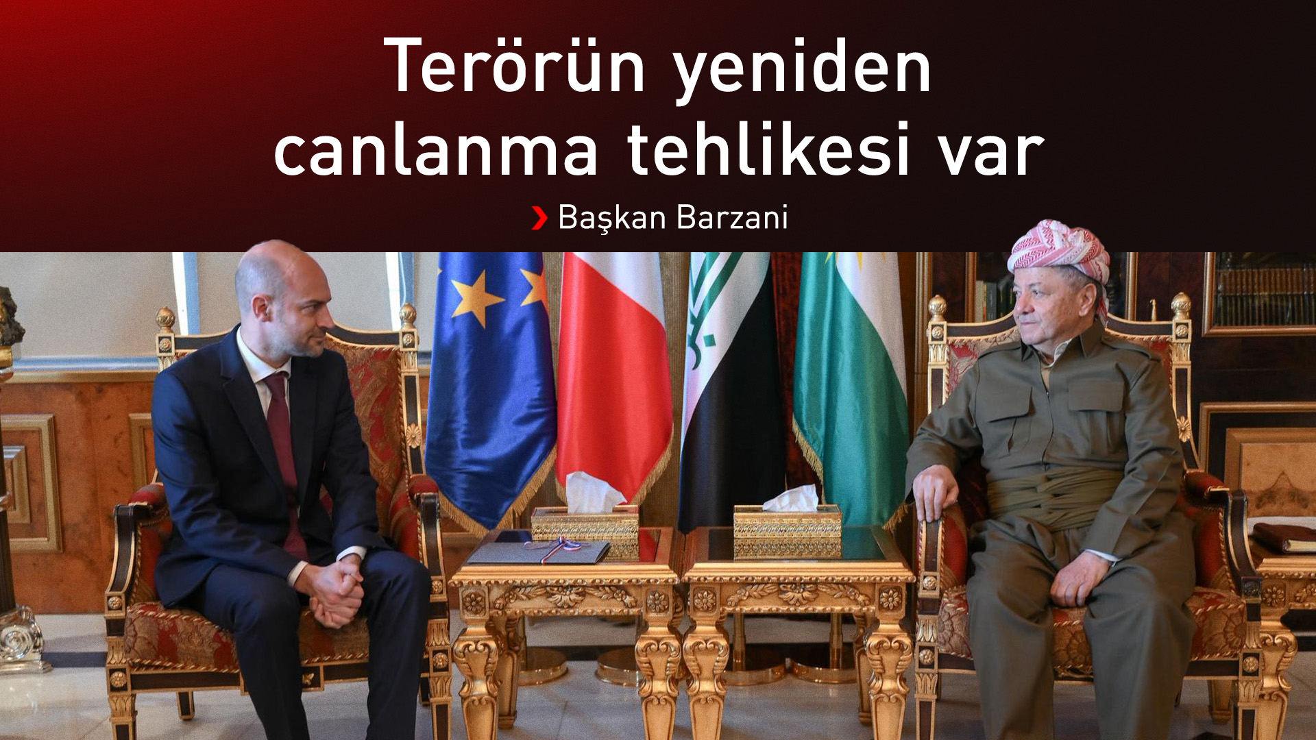 Başkan Barzani: Şam-SDG Anlaşmasını ve Türkiye'deki barış sürecini destekliyoruz