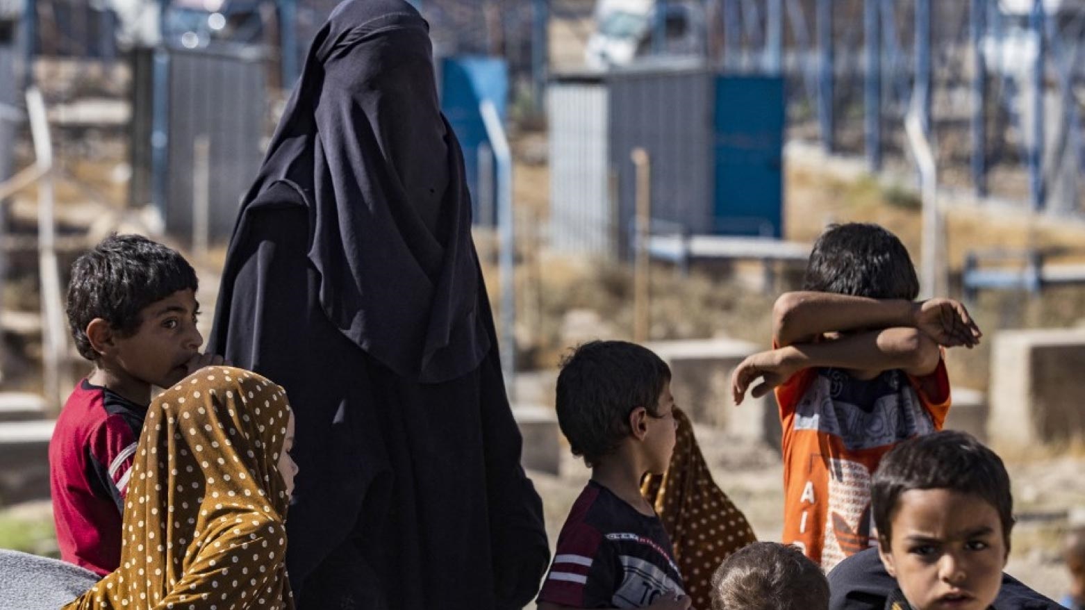 The Al-Hol camp, Sept. 3, 2023 (Photo: AFP)