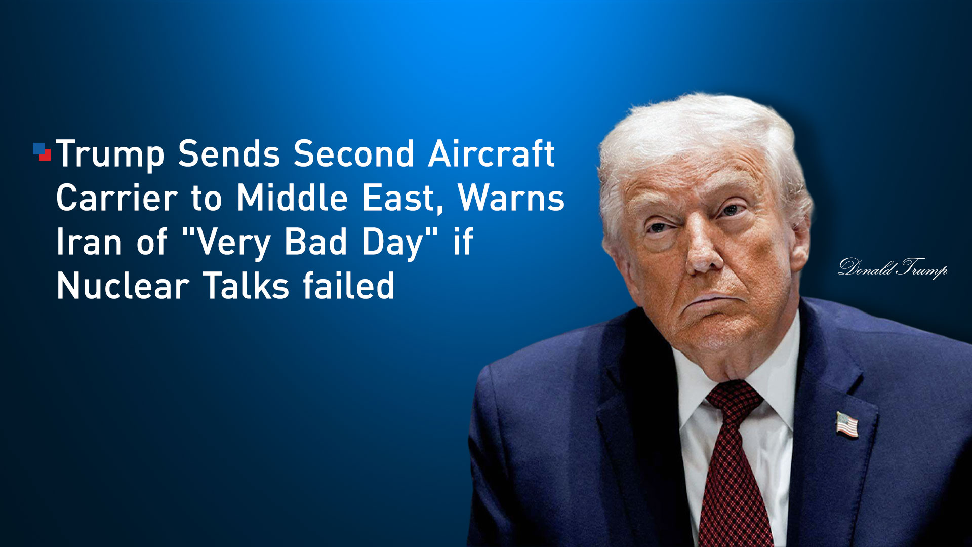 US President Donald Trump. (Graphic: Kurdistan24)