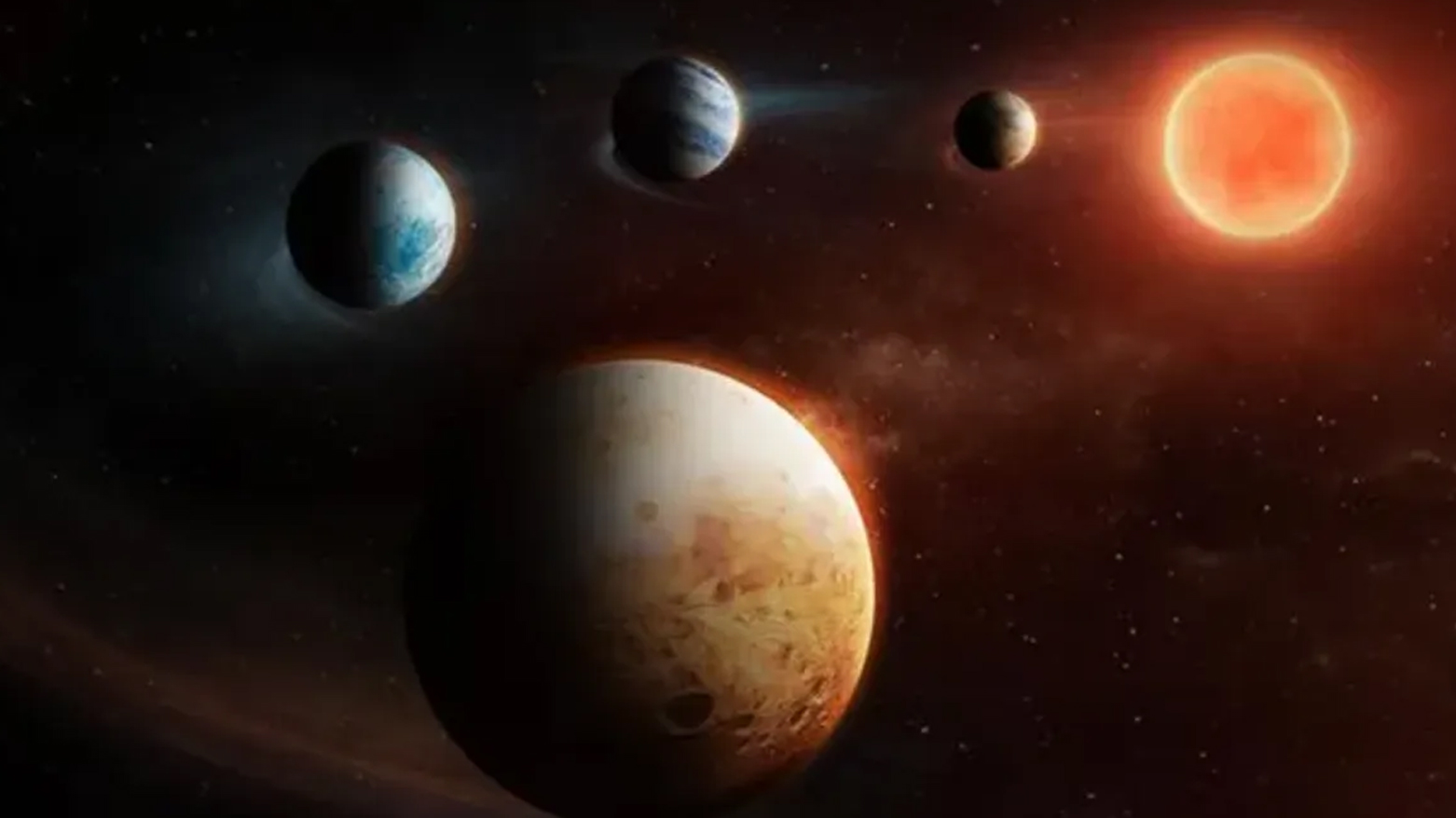 زانایان سیستەمێکی گەردوونیی سەیر دەدۆزنەوە کە تیۆرییەکانی دروستبوونی هەسارەکان پێچەوانە دەکاتەوە