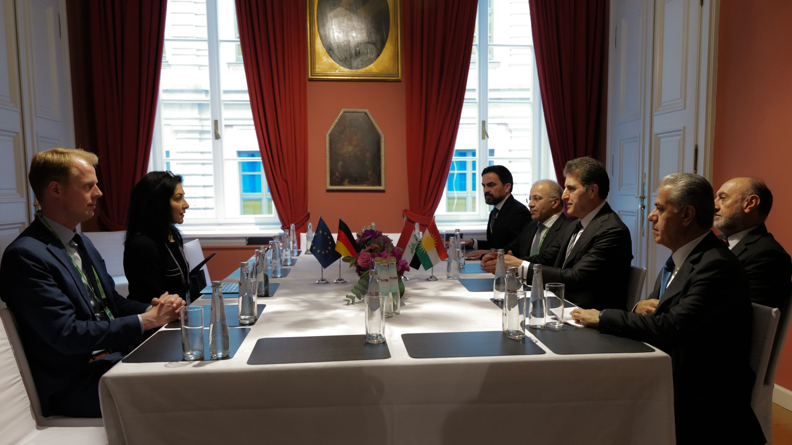 نێچیرڤان بارزانی و وەزیری ئابووریی ئەڵمانیا پەرەپێدانی پەیوەندییەکانیان تاوتوێ کرد