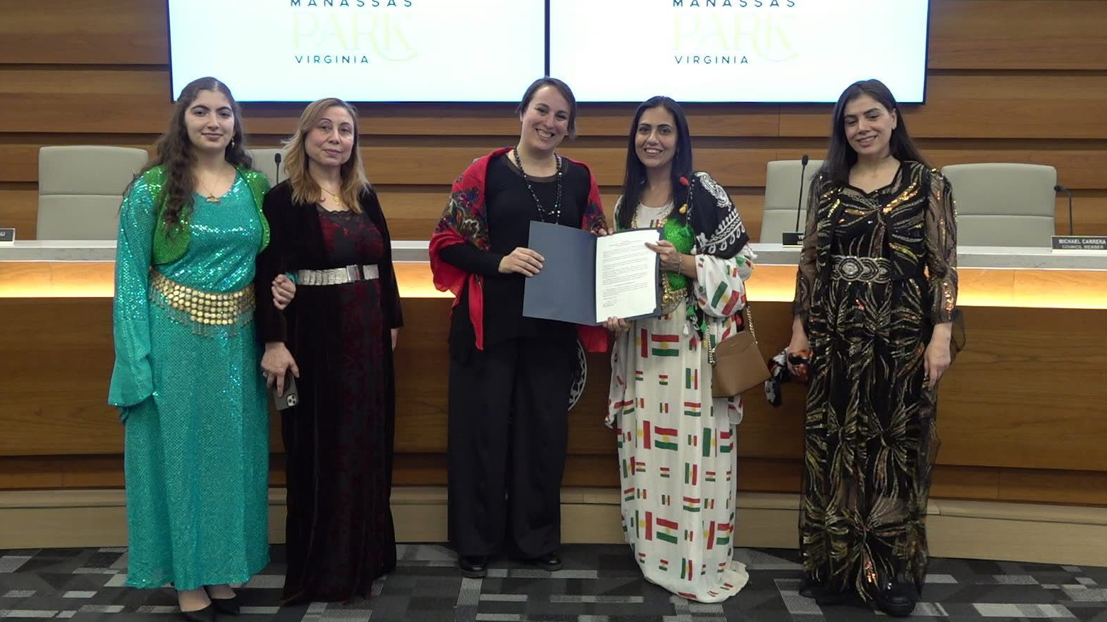 شارێکی ئەمەریکا مانگی ئاداری وەک مانگی کەلەپووری کوردی دیاری کرد و پشتیوانی بۆ ڕۆژئاوا دەربڕی