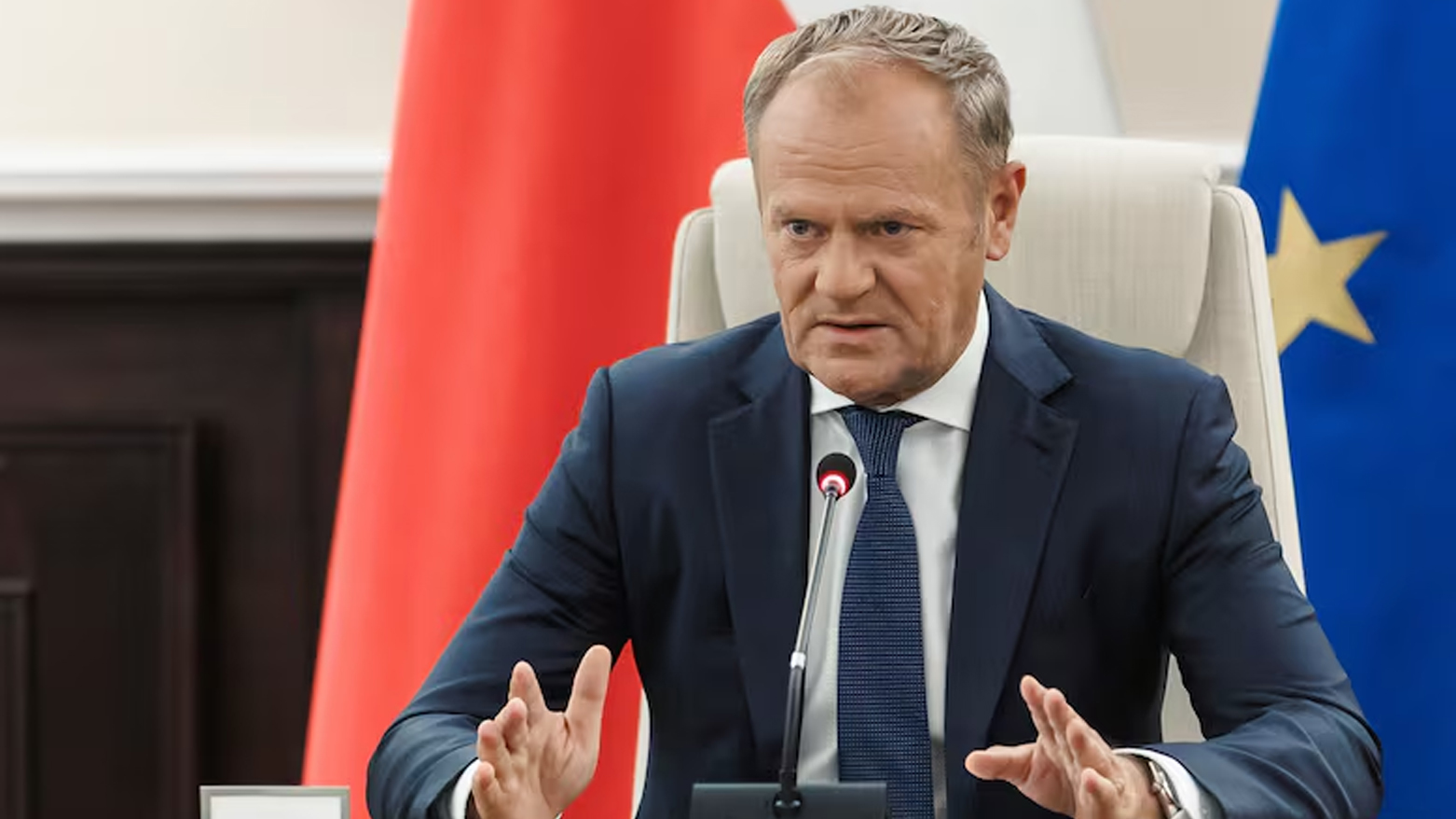 Poland's Prime Minister Donald Tusk. (AFP)