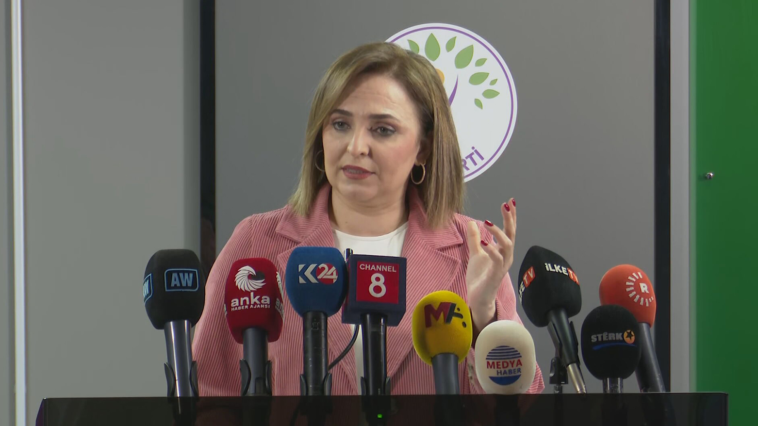 عایشه‌گُل دوغان، سخنگوی حزب برابری و دموکراسی خلق‌ها