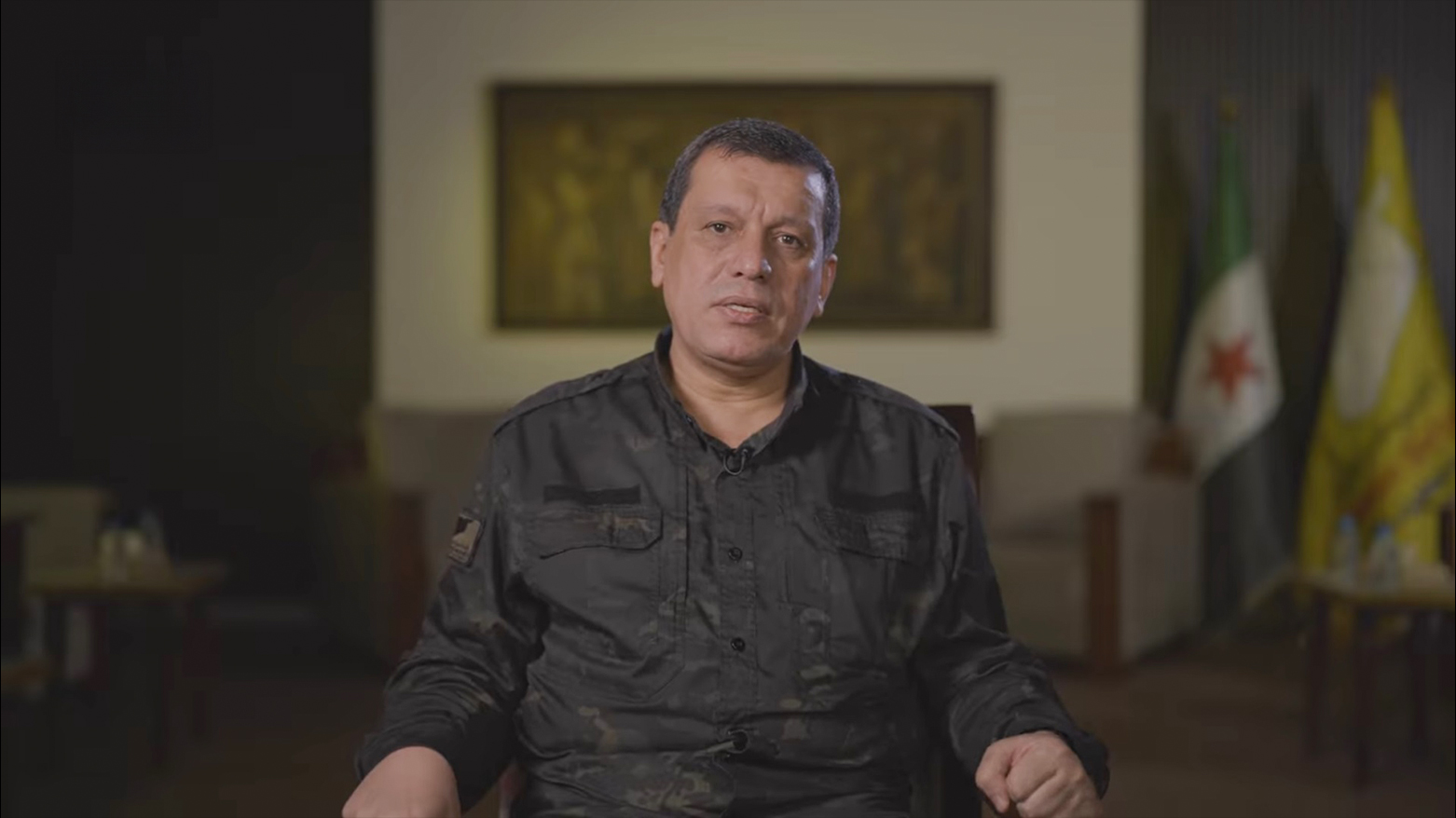 Mazloum Abdi, General Commander of the Syrian Democratic Forces (SDF). (Photo: SDF)