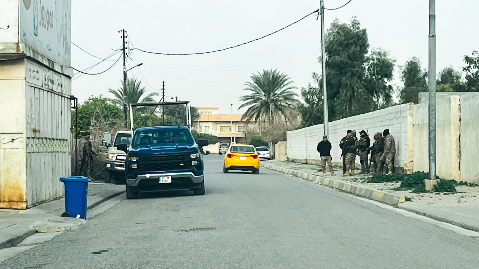 هێزەکەی سوپای عێراق لە گەڕەکی نەورۆز