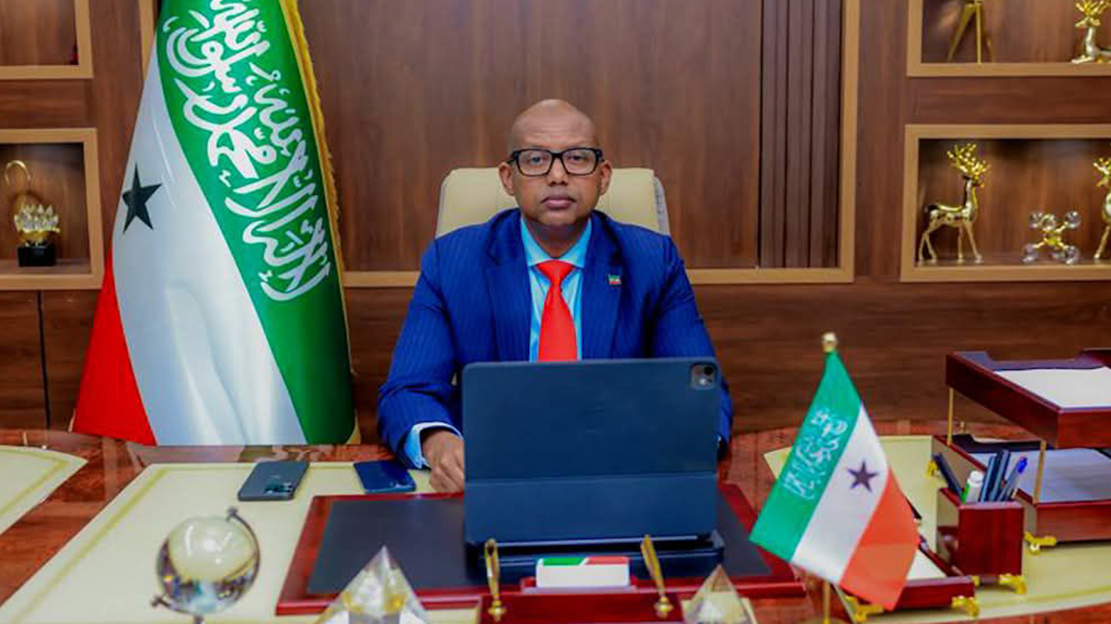 Khadir Hussein Abdi, Somaliland’s minister of the presidency. (Photo: Somaliland's presidency)