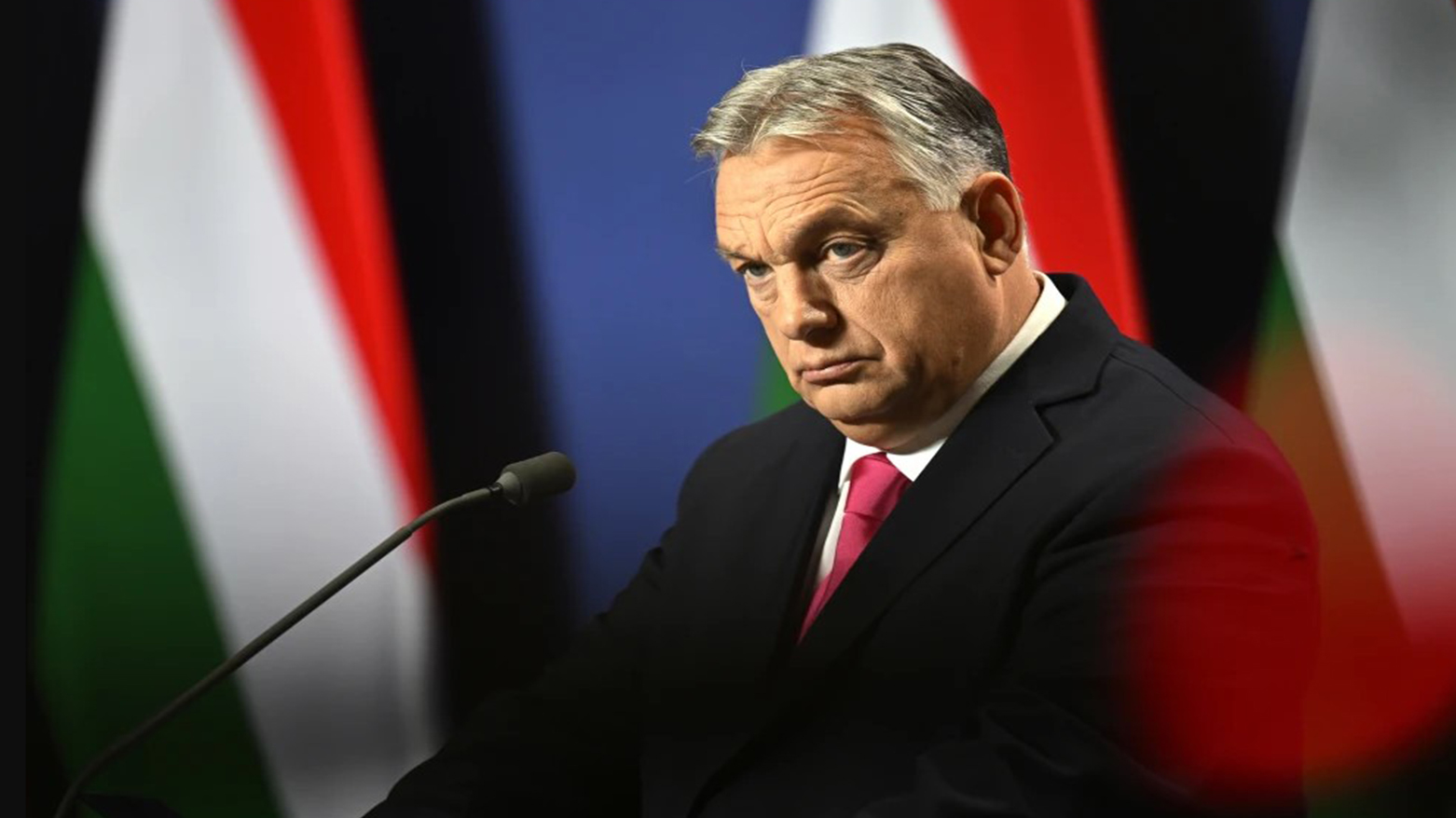 Hungary's Prime Minister Viktor Orbán, Budapest, Hungary, Dec. 21, 2023. (AP)