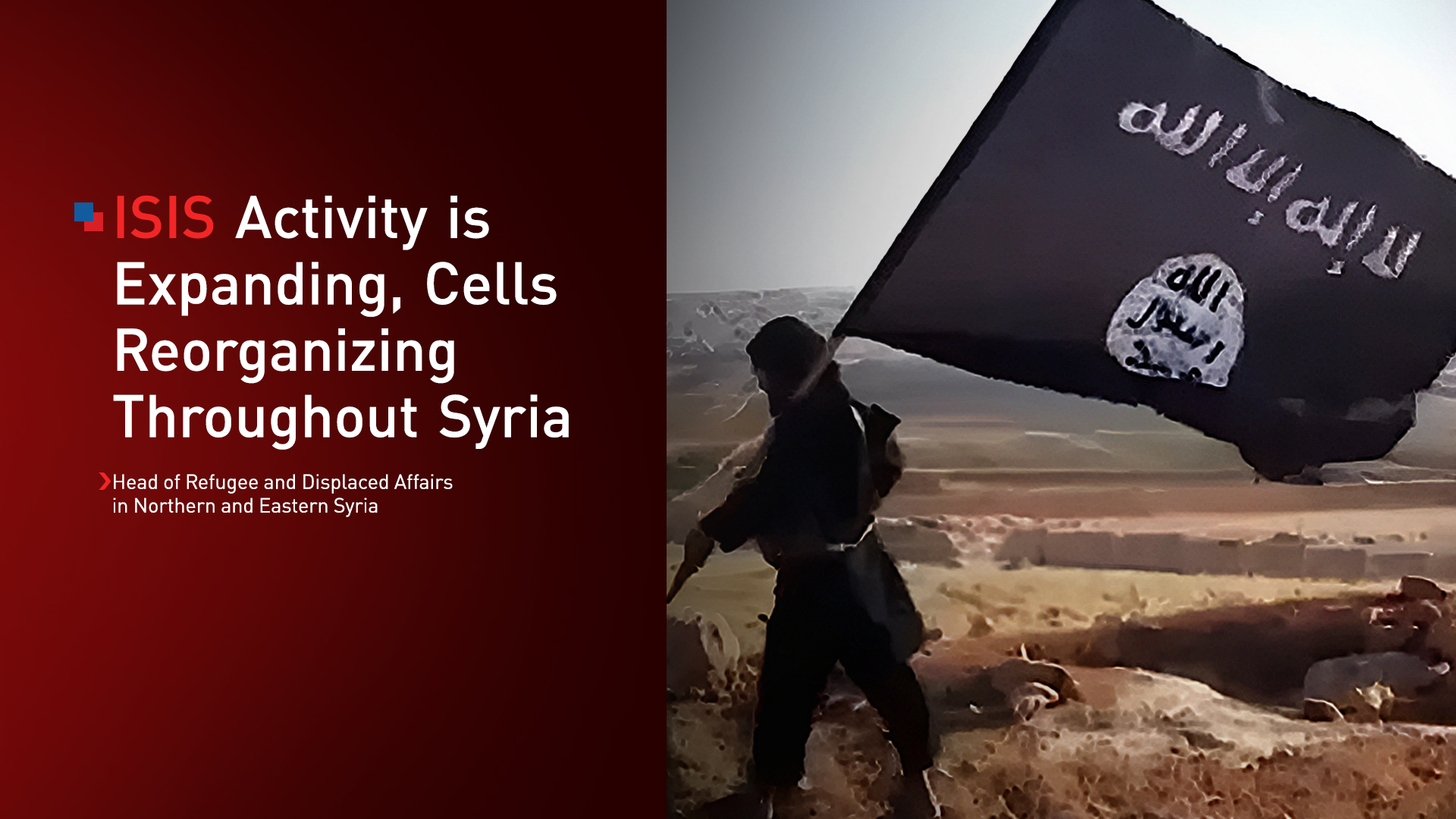 Sheikhmous Ahmed, head of Refugee and Displaced Affairs in Northern and Eastern Syria. (Photo: Kurdistan24)