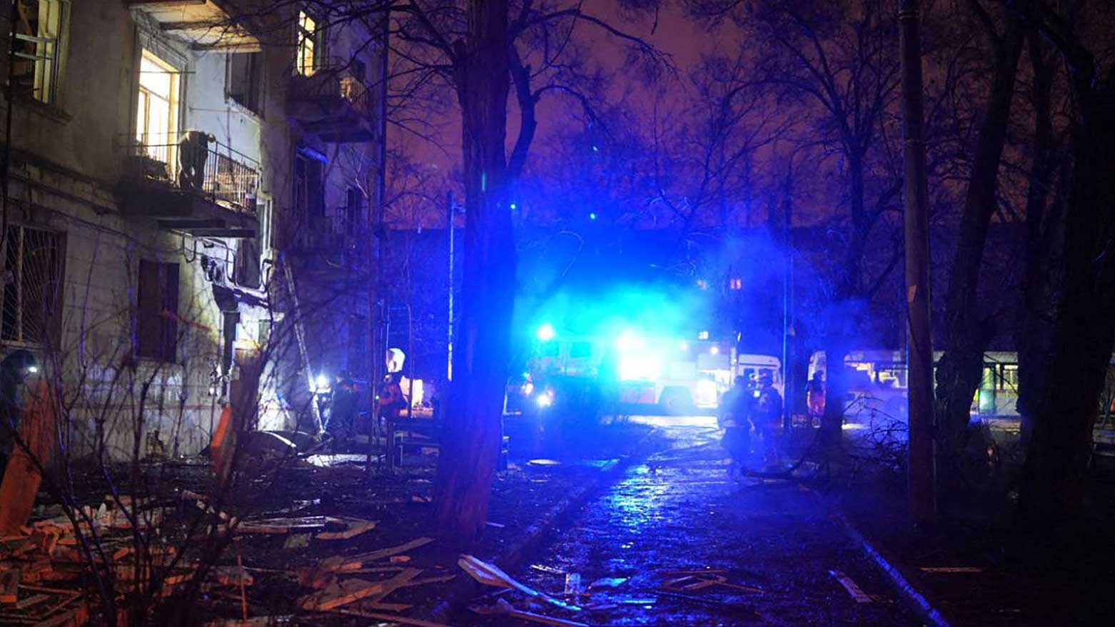 سماع دوي انفجارات في كييف بعد حالة تأهب جوي