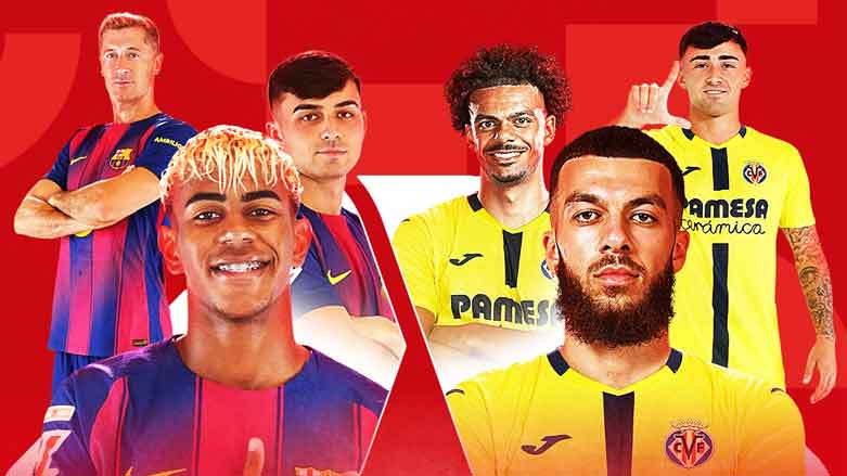 بارسێلۆنا و ڤیاریال لە گەڕی 26ـی لالیگا رووبەڕووی یەكتر دەبنەوە