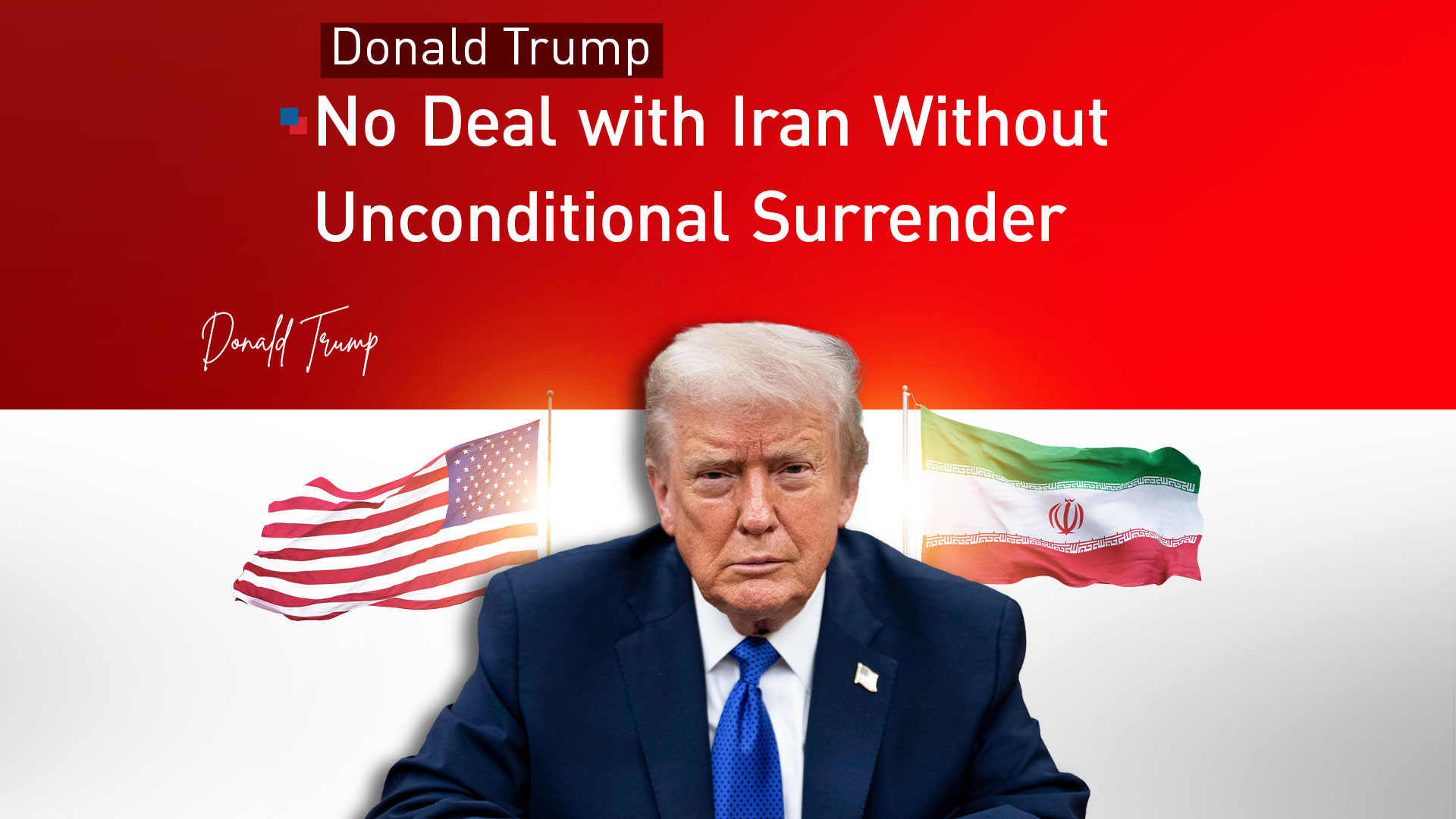 US President Donald Trump. (Graphic: Kurdistan24)