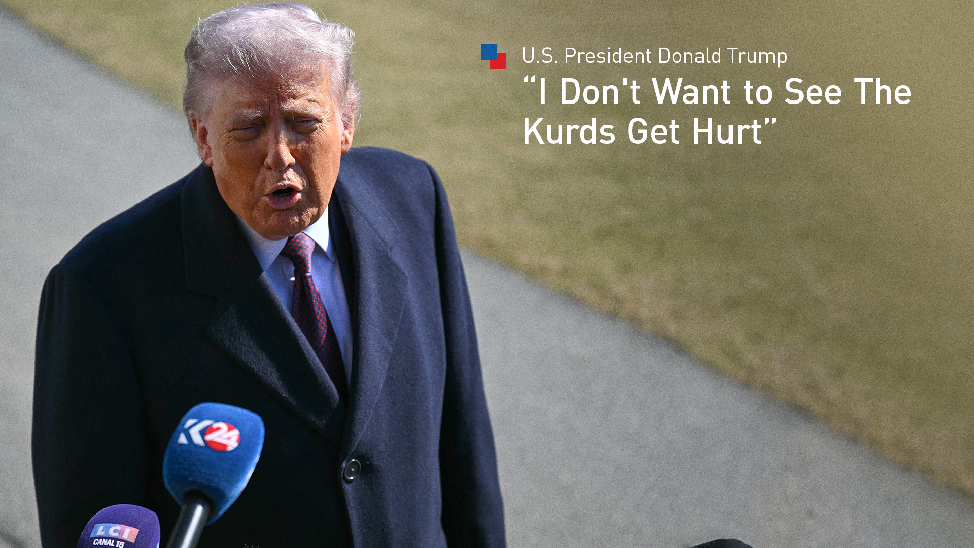 U.S. President Donald Trump. (Photo: Kurdistan24)