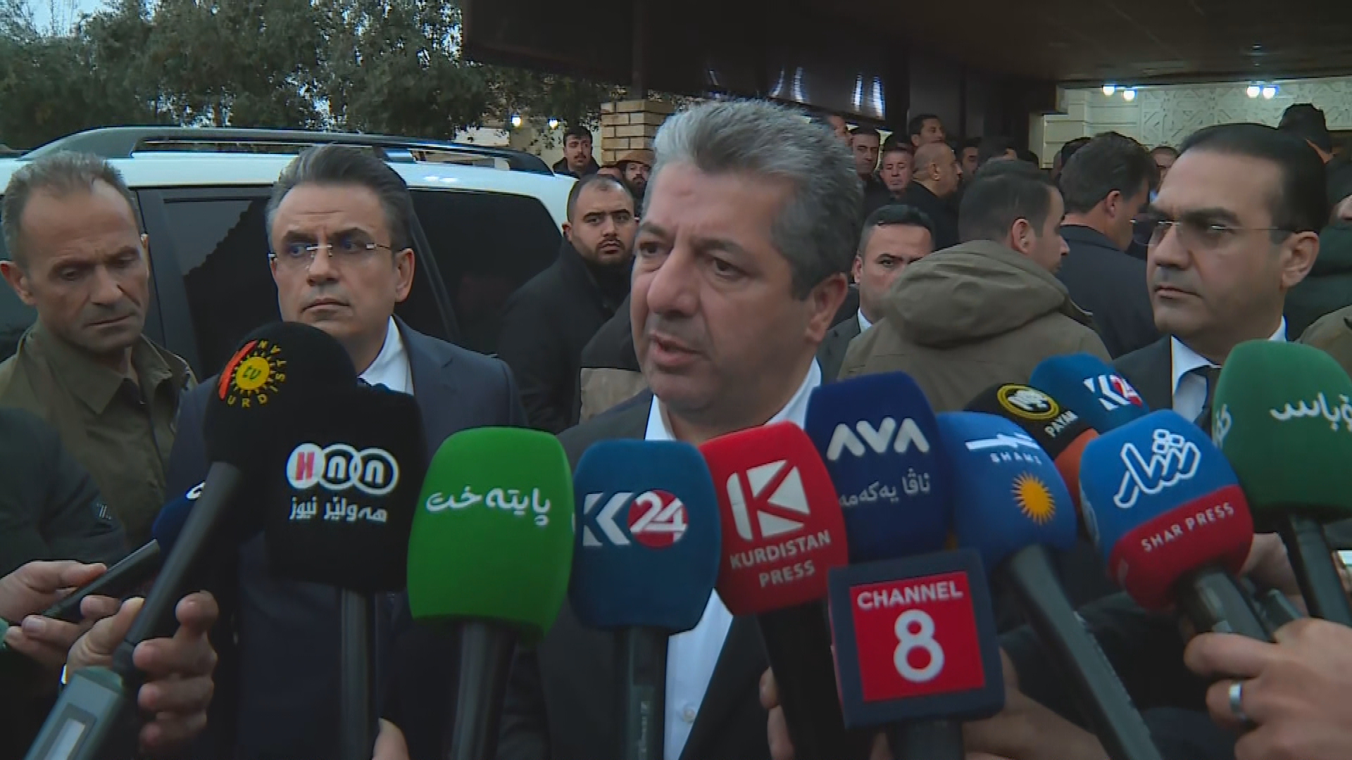 مسرور بارزاني: الهجمات على إقليم كوردستان لا مبرر لها