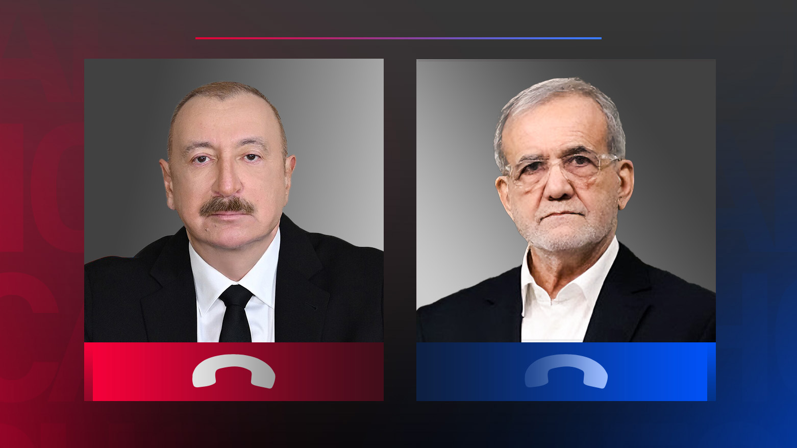 مەسعود پزیشکیان پەیوەندییەکی تەلەفۆنی لەگەڵ ئیلهام عەلیێڤ ئەنجامدا