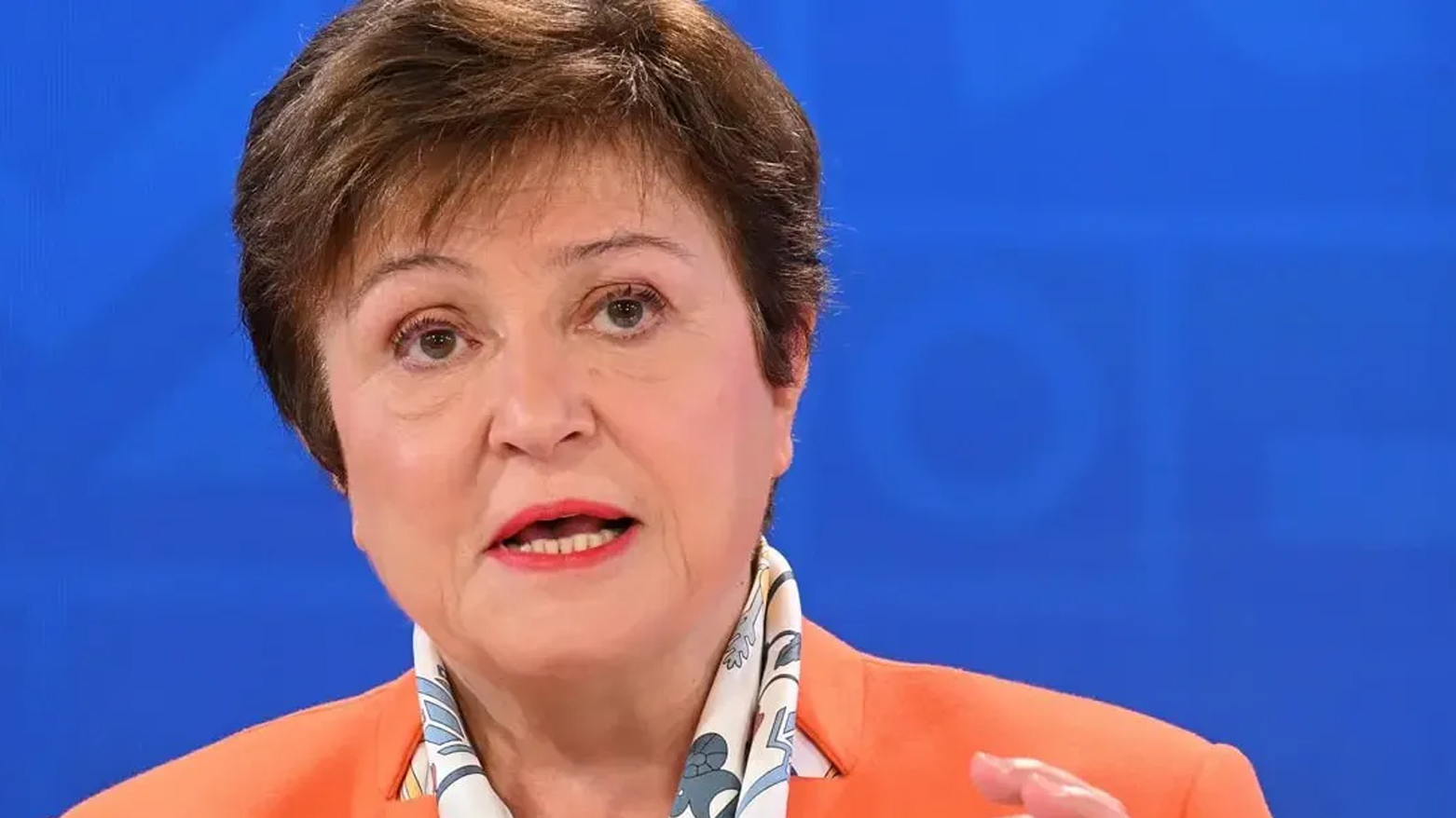 (وێنە؛ ئەرشیف، کریستالینا جۆرجیڤا، بەڕێوەبەری گشتیی سندوقی دراوی نێودەوڵەتی)