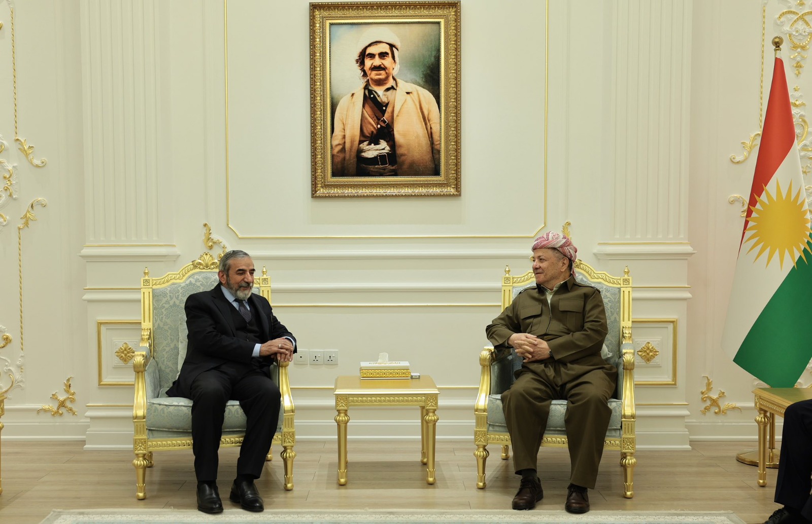 الرئيس بارزاني يستقبل أمين عام "الاتحاد الإسلامي": إقليم كوردستان ليس طرفاً في النزاعات