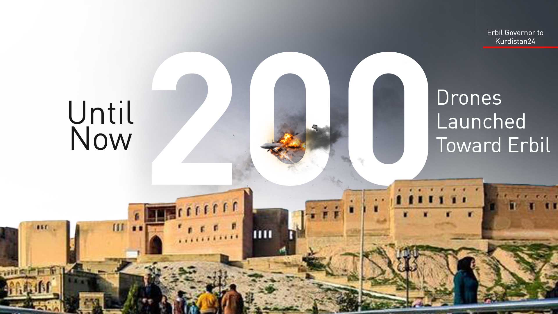 Erbil Citadel. (Graphic: Kurdistan24)