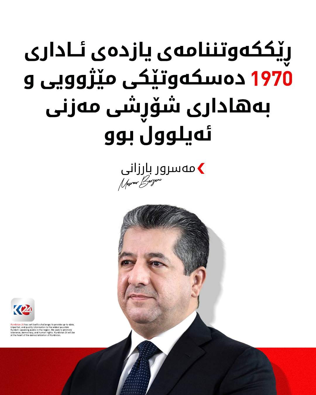 Kurdistan 24 - Facebook Social Post Banner